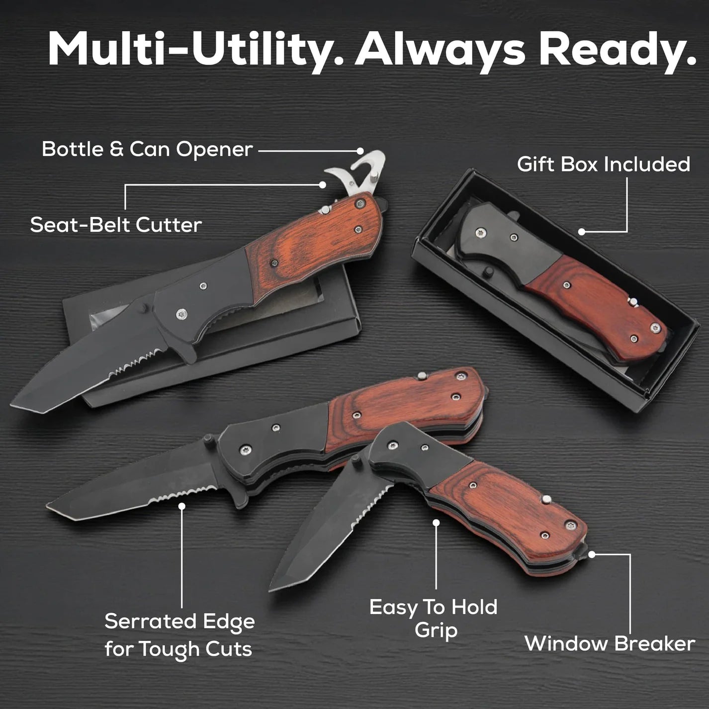 Multi-Tool Pocket Knife