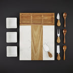 Marble Charcuterie Board Set