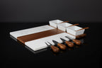 Marble Charcuterie Board Set