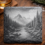 6pc Custom Stone Coasters