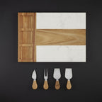 Marble Charcuterie Board Set