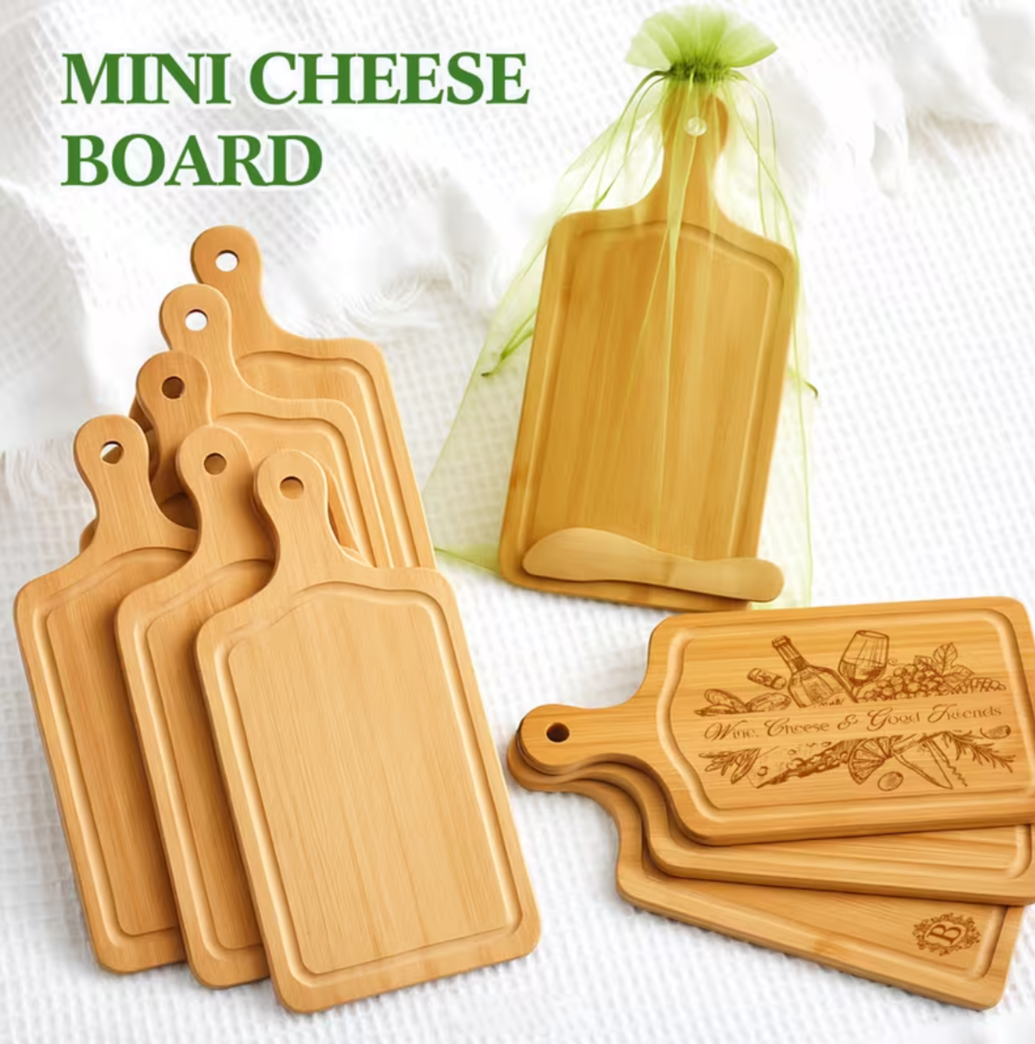 Mini Bamboo Cutting Board